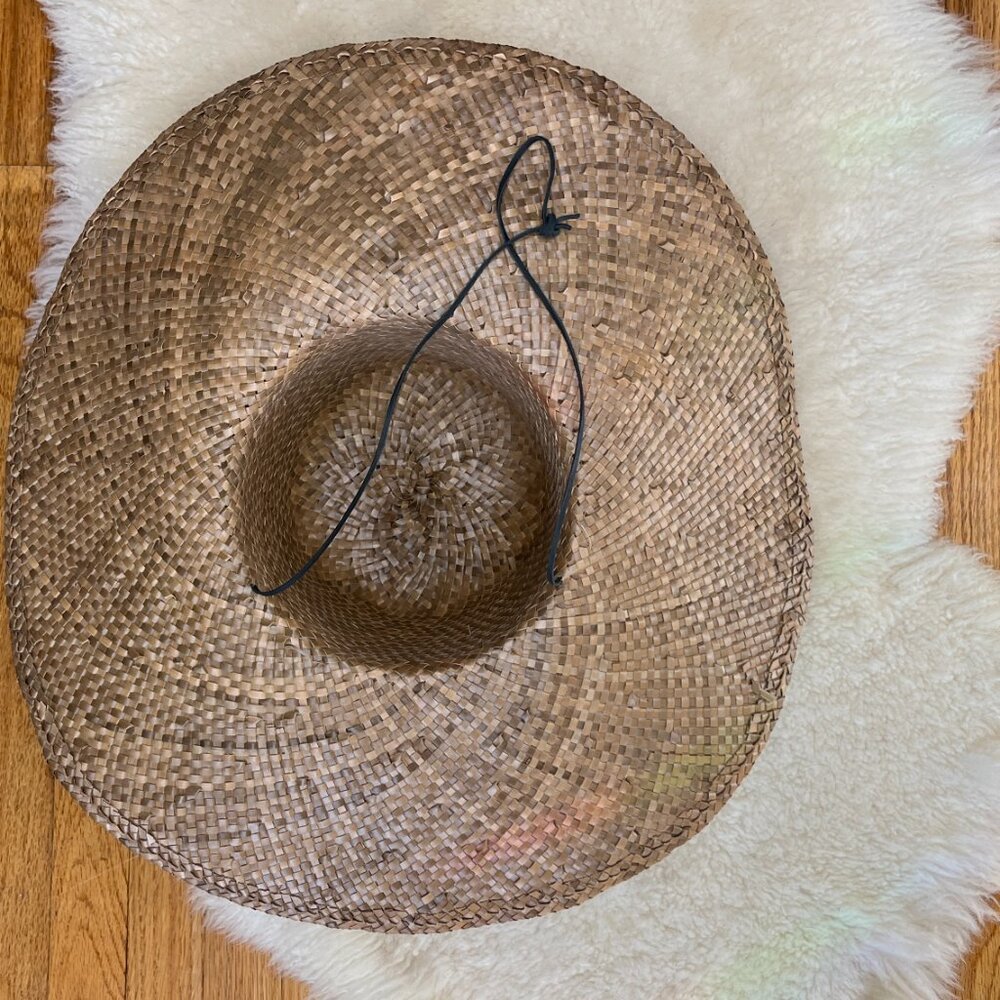 Wicker Sun Hat - image 2